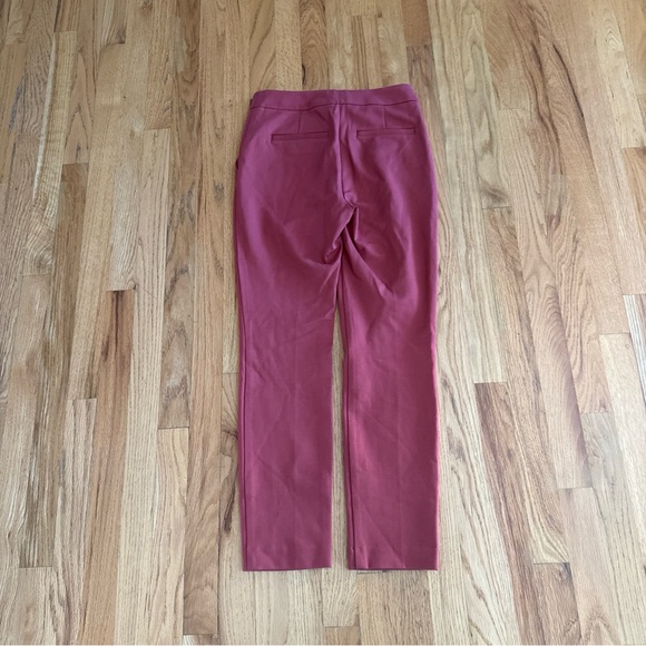 BODEN Pants Womens Burnt Orange Straight Twill Office Preppy Trousers Slacks 4R - Picture 8 of 8